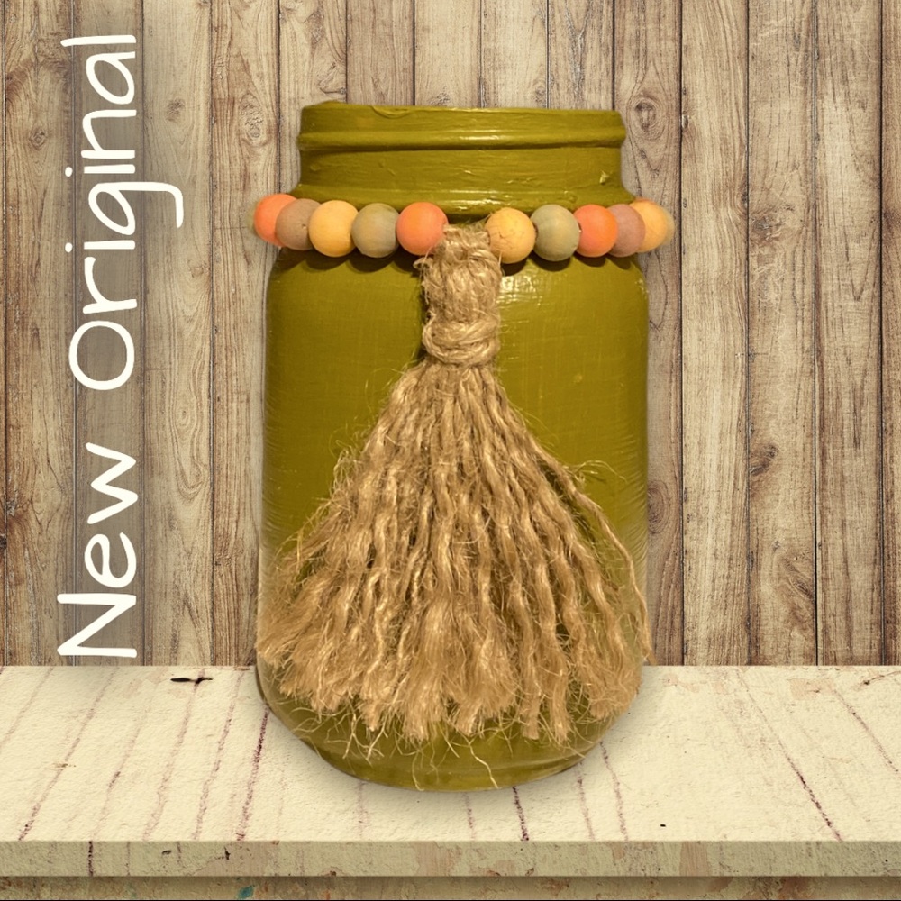 Hand Crafted New Original Decor Vase Jar Container